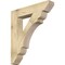Ekena Millwork Olympic Slat Rough Sawn Bracket, Douglas Fir, 6"W x 34"D x 38"H BKT06X34X38OLY06RDF - alternate 1